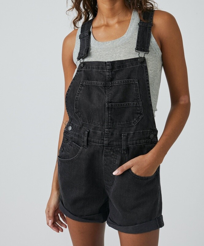 Free People Ziggy Shortall Black Free People Ziggy Shortall Black