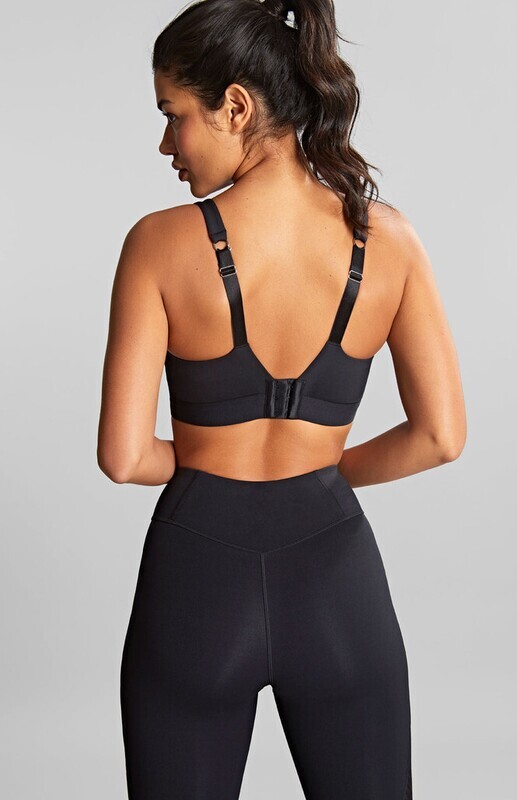 Panache Endurance Wired Non Padded Sports Bra Black