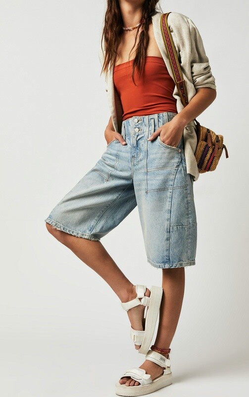 Free People Extreme Measures Barrel Short
