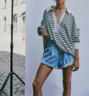 Free People Danni Short Open Sky