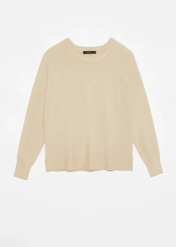 Deluc Lorraine Sweater Beige Melange Deluc Lorraine Sweater Beige Melange