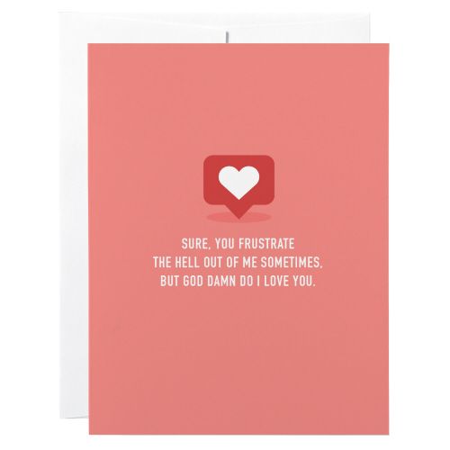 Classy Cards Frustrate Greeting Card