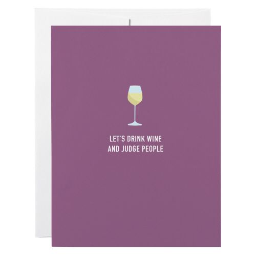 Classy Cards Judge People Greeting Card