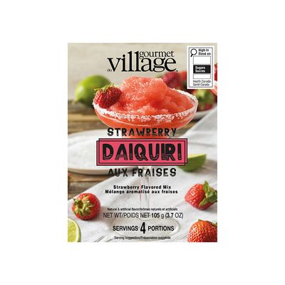 Gourmet Village Strawberry Daiquiri Drink Mix