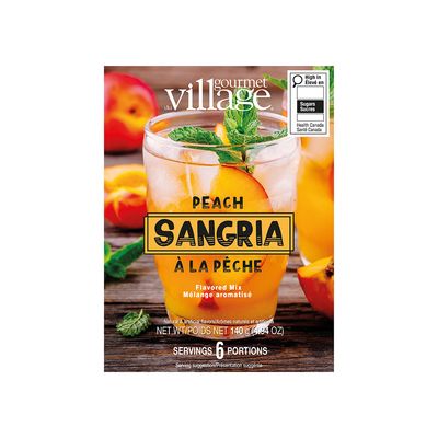 Gourmet Village Sangria Peach Mix