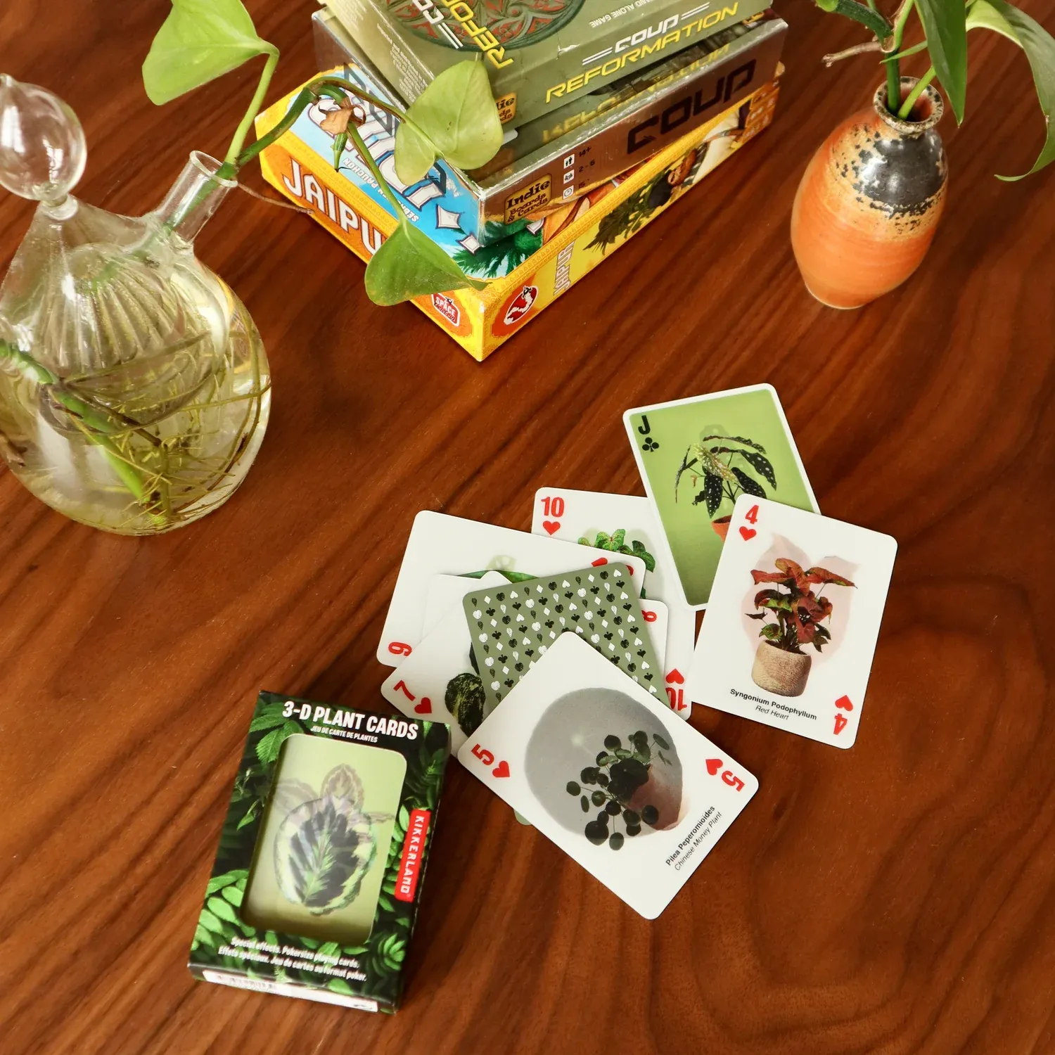 Kikkerland 3-D Plant Cards