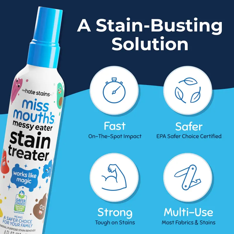 hate stains co. Miss Mouth's Stain Treater