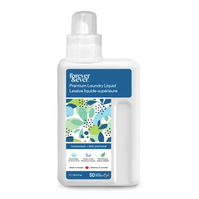 Forever &amp; Ever Laundry Detergent Liquid Unscented 1L