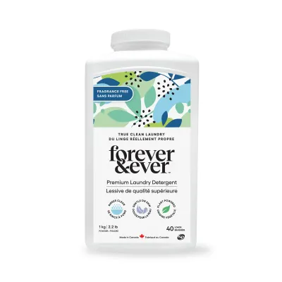 Forever &amp; Ever Laundry Detergent Powder Unscented 1kg