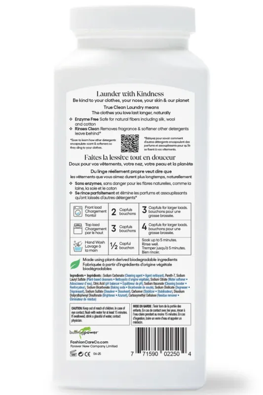Forever &amp; Ever Laundry Detergent Powder Unscented  450g
