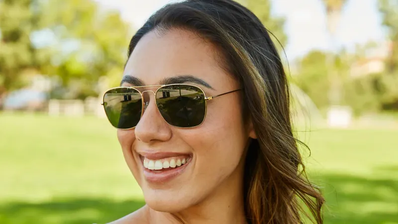 Knockaround Mount Evans Gold/Aviator Green Knockaround Mount Evans Gold/Aviator Green