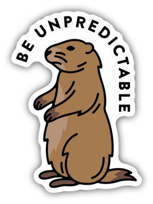 Stickers Northwest Be Unpredictable Groundhog