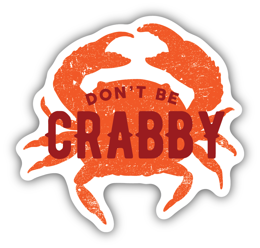Stickers Northwest Don't Be Crabby