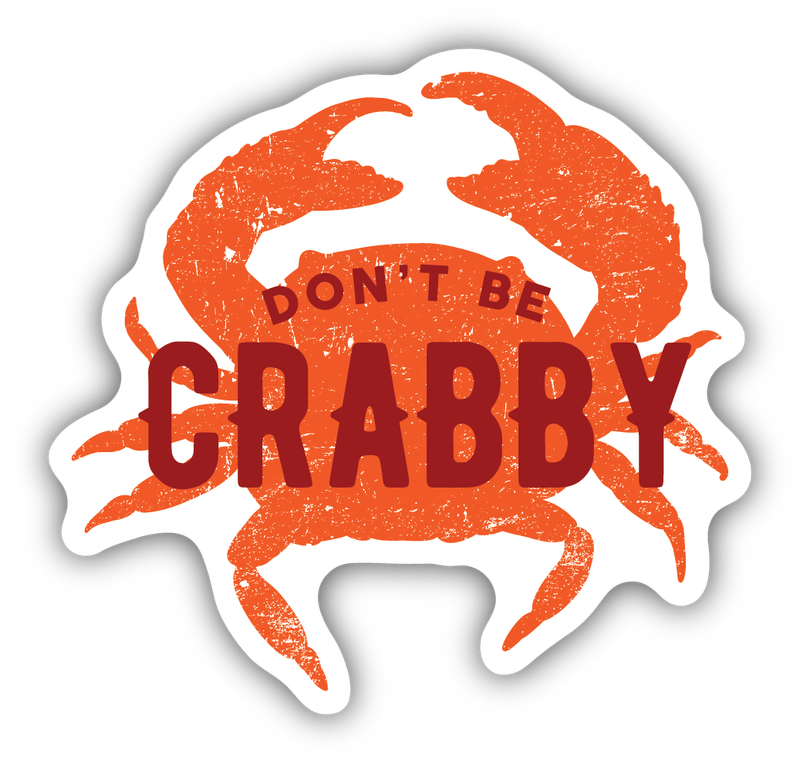 Stickers Northwest Don't Be Crabby
