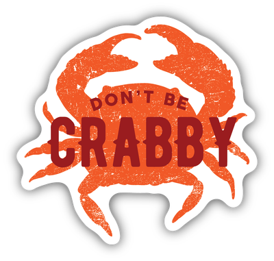 Stickers Northwest Don't Be Crabby