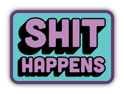 Stickers Northwest Shit Happens