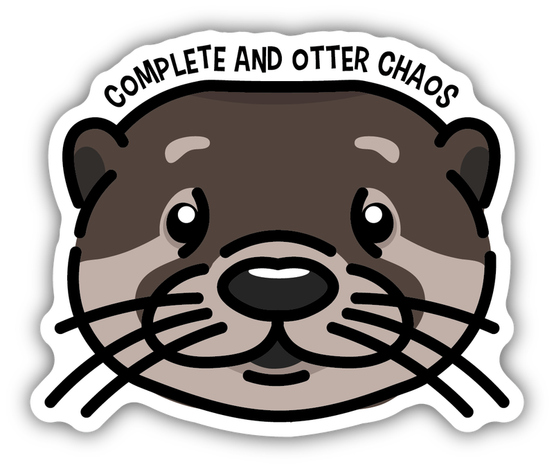 Stickers Northwest Complete And Otter Chaos River Otter
