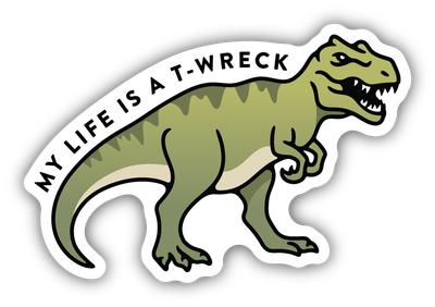 Stickers Northwest My Life is A T-Wreck