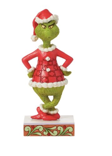 Jim Shore Grinch With Hands on Hips Jim Shore Grinch With Hands on Hips