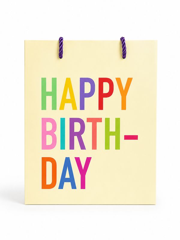 Classy Cards Gift Bag Medium Sprinkle Birthday