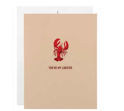 Classy Cards Lobster Greeting Card