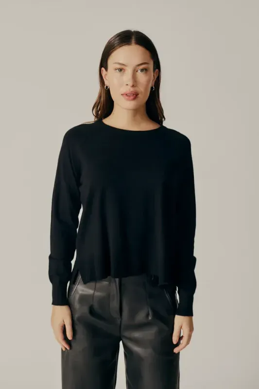 Deluc Lorraine Sweater Black Deluc Lorraine Sweater Black