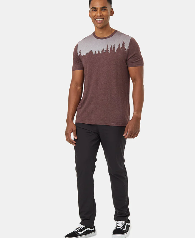 Ten Tree M Juniper T-Shirt Deep Mahogany