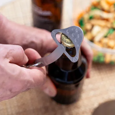 Kikkerland Mushroom Keychain Bottle Opener
