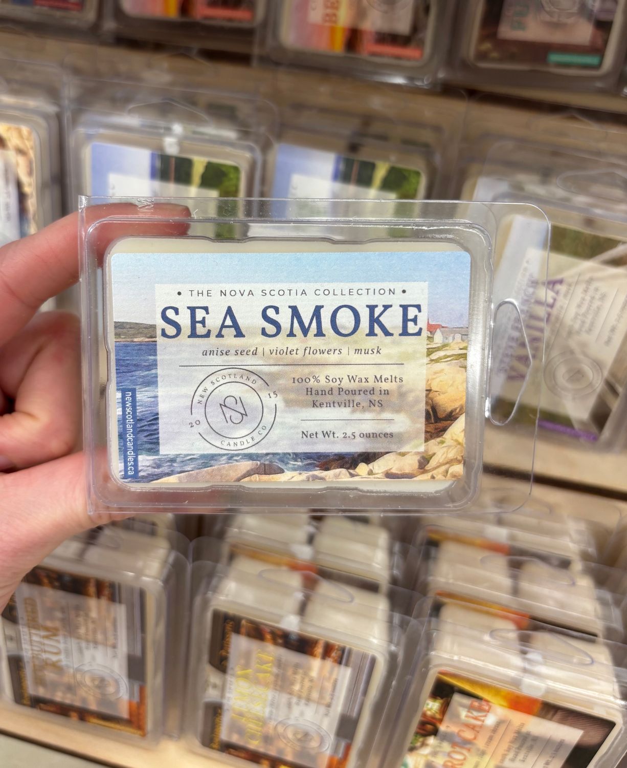New Scotland Candle Co. Sea Smoke Melts New Scotland Candle Co. Sea Smoke Melts