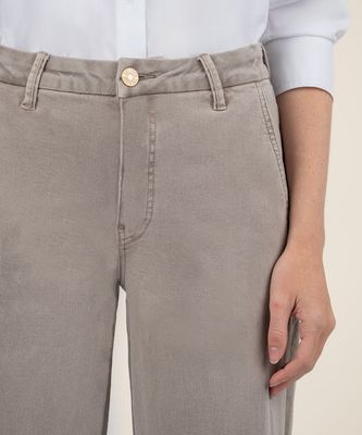 Kut From The Kloth Meg Slash Front Pockets Coffee