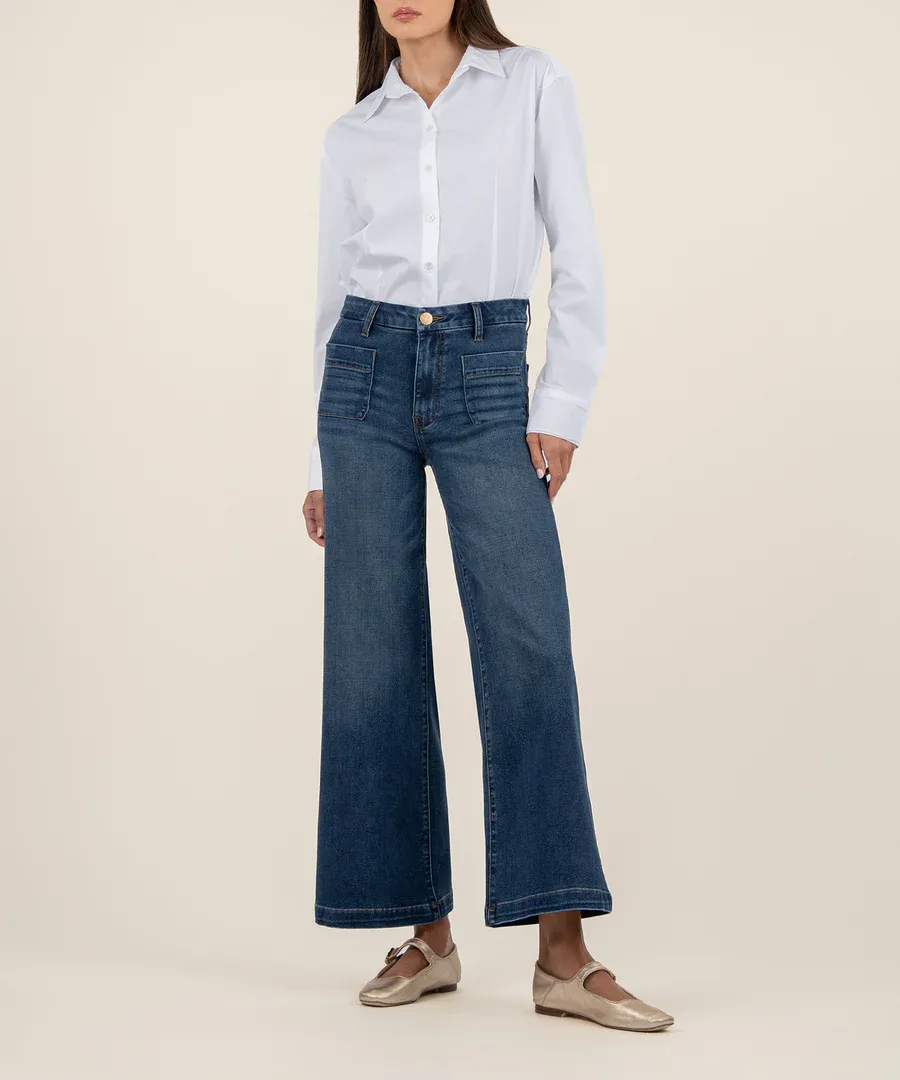 Kut From The Kloth Meg Patch Pocket Dandle