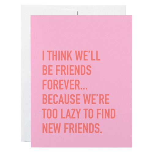 Classy Cards Friends Forever Card