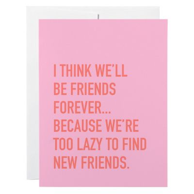 Classy Cards Friends Forever Card
