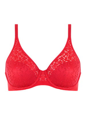 Chantelle Norah Comfort Underwire Bra Poppy Red