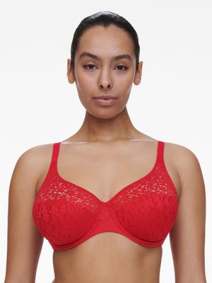 Chantelle Norah Comfort Underwire Bra Poppy Red