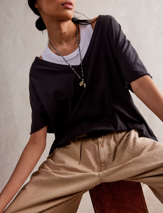 Free People Nina V Black