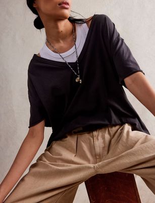 Free People Nina V Black