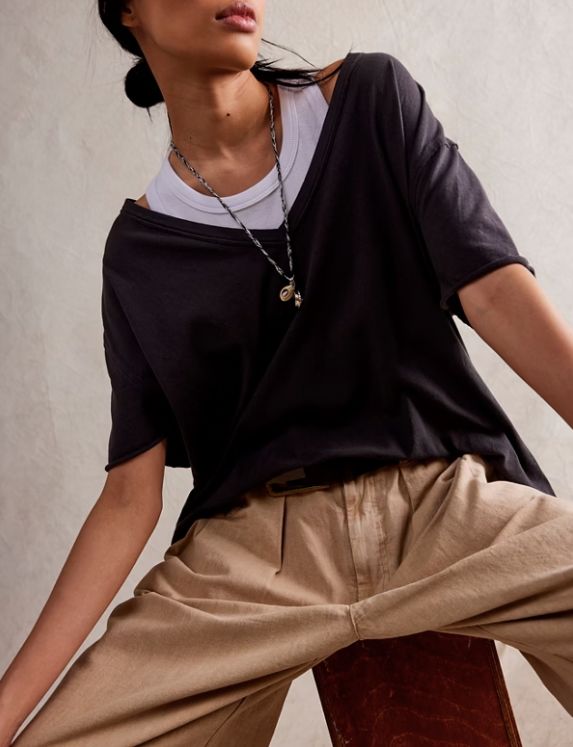 Free People Nina V Black