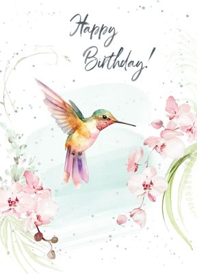 Hopper Studios Hummingbird Orchids