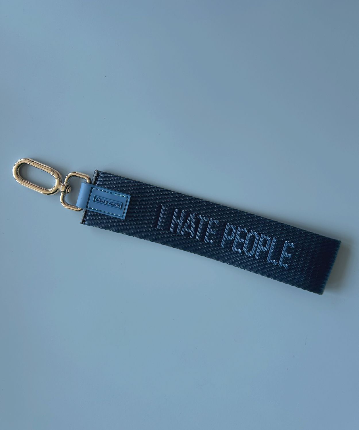 Classy Cards Wristlet Keychain I Hate People Classy Cards Wristlet Keychain I Hate People