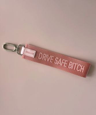 Classy Cards Wristlet Keychain Drive Safe Bitch