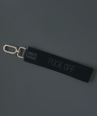 Classy Cards Wristlet Keychain Fuck Off