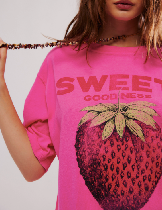 Free People Harvest Vintage Wash Tee