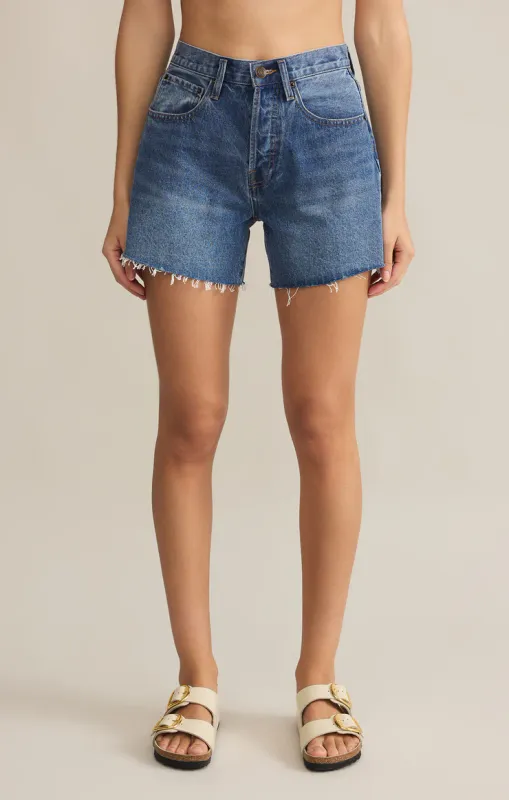 Z Supply Everyday Hi-Rise Denim Short Vintage Indi