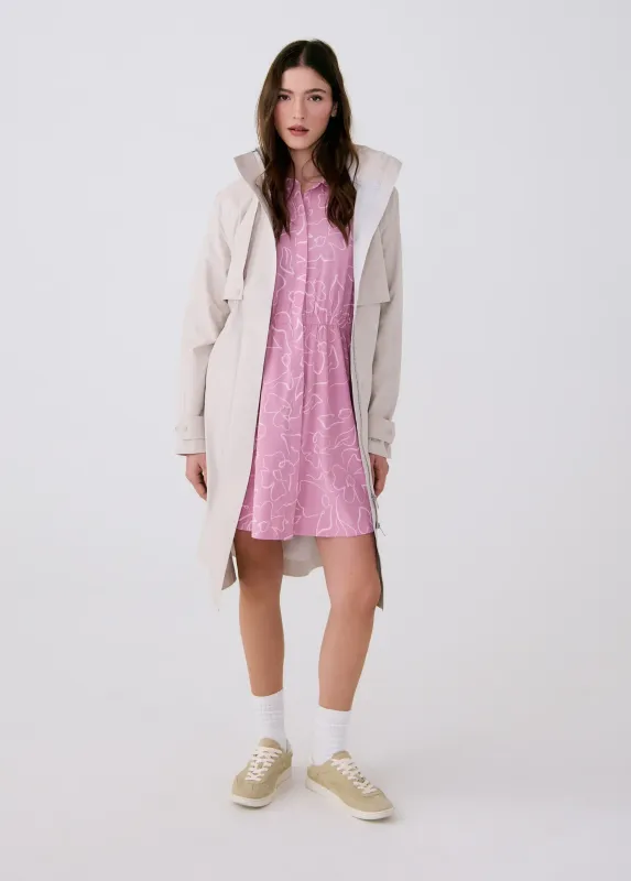 Lole Alize Trench Coat Abalone Lole Alize Trench Coat Abalone