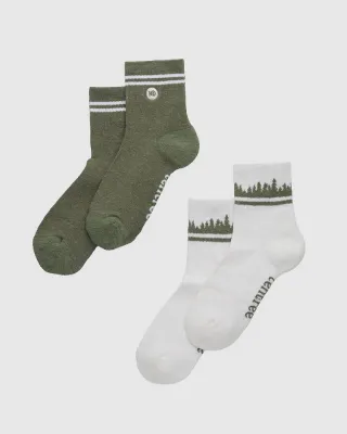Ten Tree Cortes Socks 2-Pack
