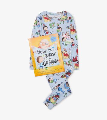 How to Babysit a Grandpa PJ and Book Set How to Babysit a Grandpa PJ and Book Set