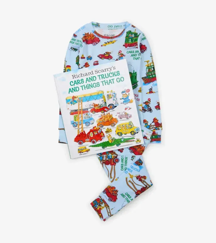 Richard Scarry's Cars and Trucks PJ and Book Set Richard Scarry's Cars and Trucks PJ and Book Set