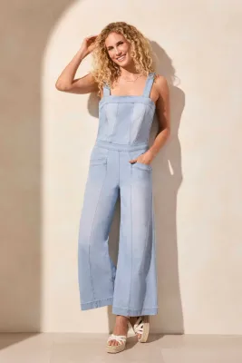 Tribal Denim Jumpsuit