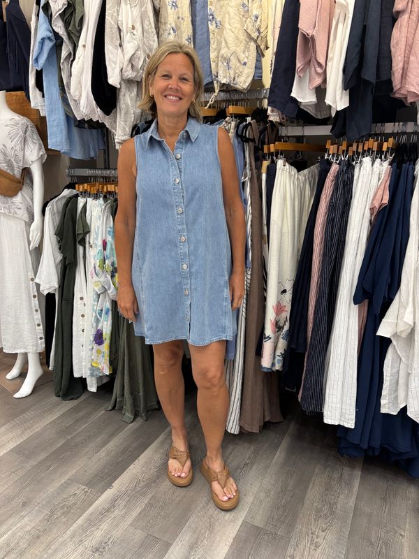 Z Supply New Light Twill Mini Dress